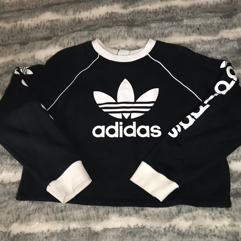 Adidas cropped Sweatshirt